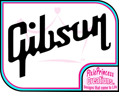 Gibson guitar bass logo - logo, a