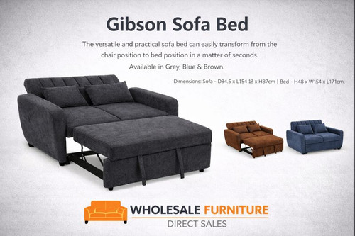 Gibson sofa bed seater - sofa,